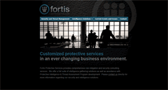 Desktop Screenshot of fortisworldwide.com